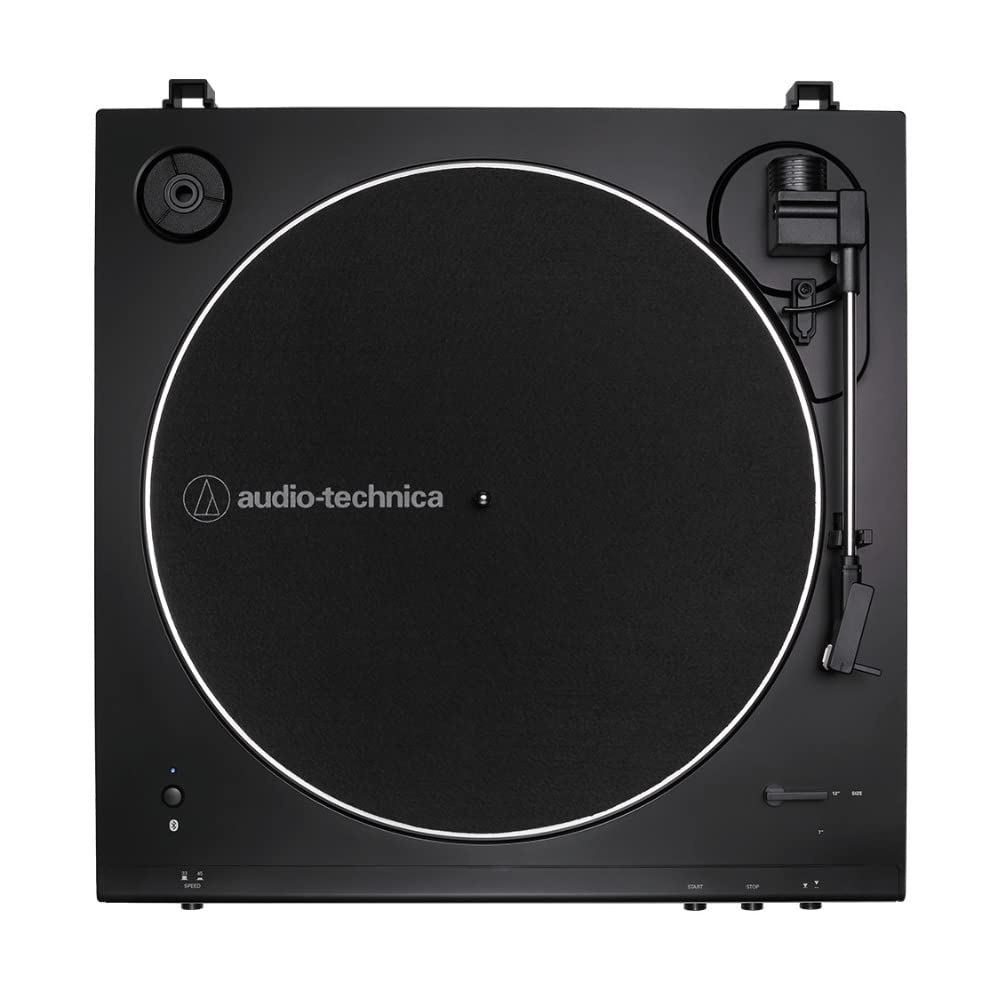 Audio-Technica AT-LP60XBT-USB-BK Tocadiscos Totalmente automáticos de tracción por Correa con Bluetooth y USB