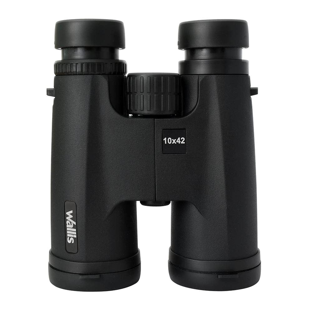 Binocular Compacto Tejado Wallis Negro 10 x 42 mm Revestimiento Green Multicapa