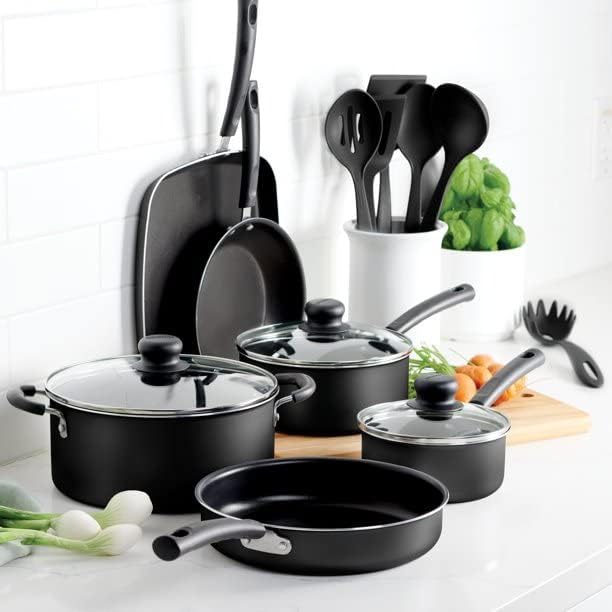 Juego de Utensilios de Cocina Antiadhesentes Tramontina Primaware Tormenta de 15 Piezas