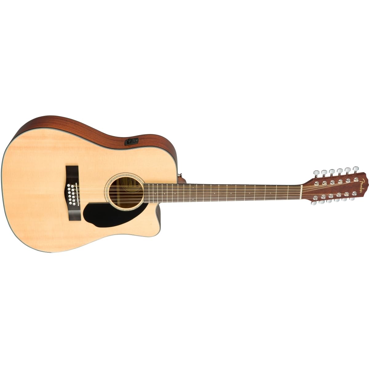 Fender | Guitarra acústica y eléctrica (12 cuerdas) CD-60SCE Dreadnought de Fender