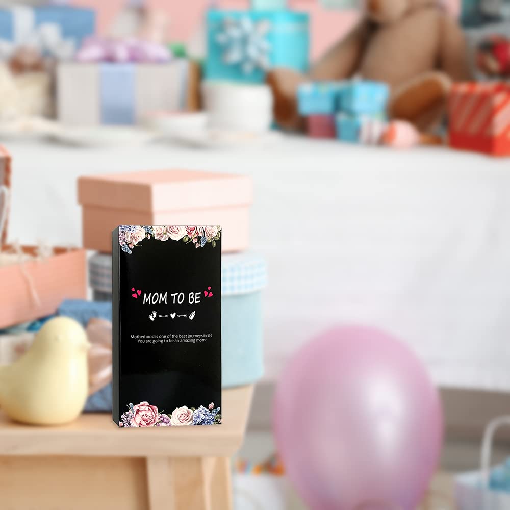 Calcetines para el embarazo, regalo para madres embarazadas, día de la madre, Negro-1, One Size