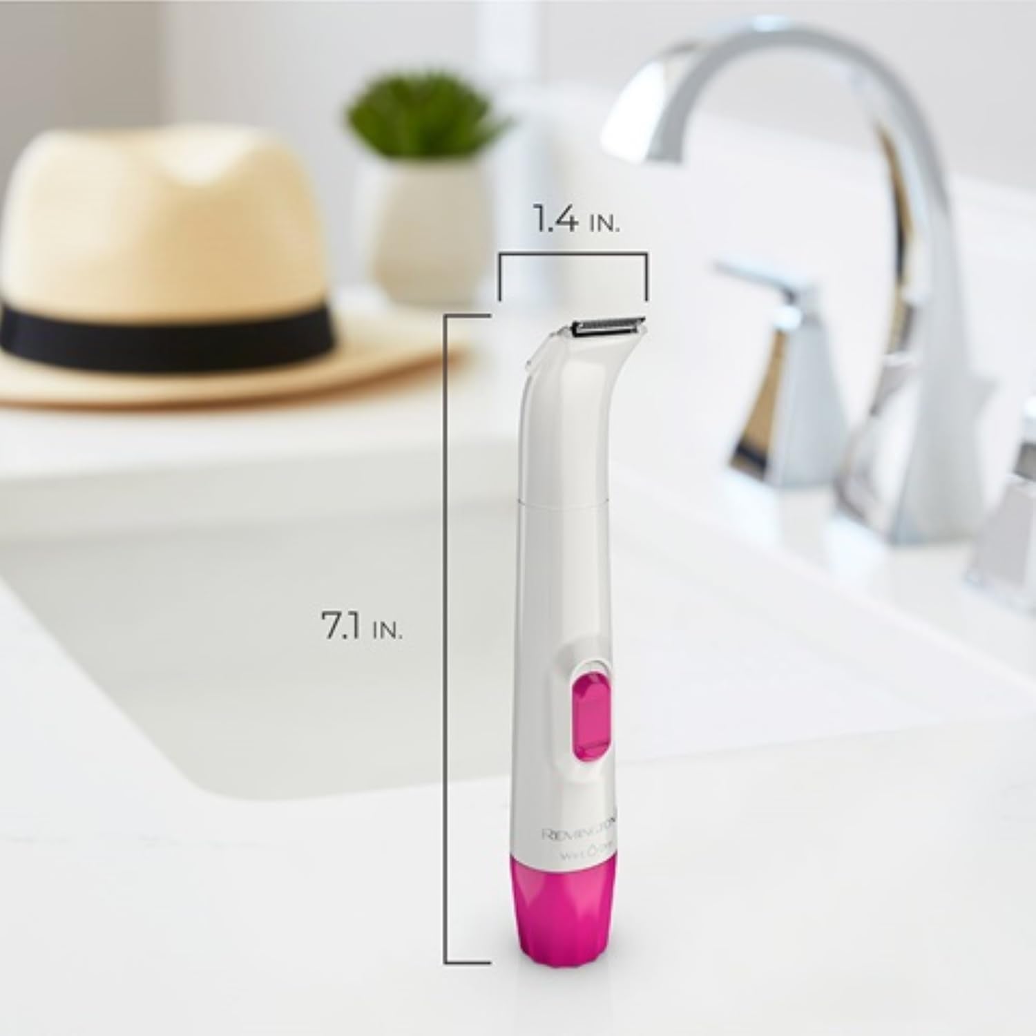 Kit de Bikini y Cuerpo Remington Blanco Rosa Suave y Sedoso