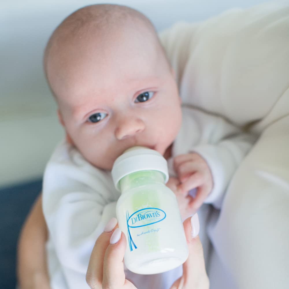 Biberón Dr. Brown's Cuello Ancho 5 oz Options+ Paquete Doble