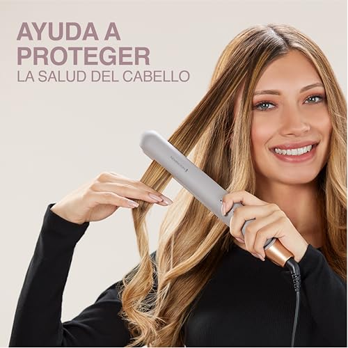 Remington Plancha Alaciadora de Cabello Cerámica Colágeno y Biotina, Control Antifrizz, S31A-110F