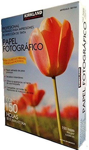 Papel Fotográfico Kirkland Satinado Premium 255g 150 Pz