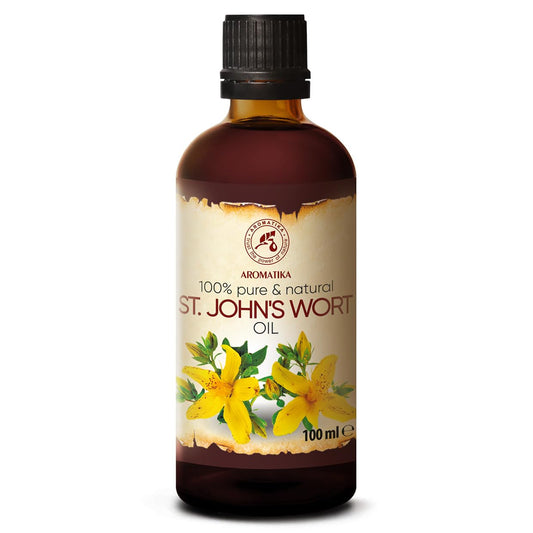 Aceite Orgánico Hierba San Juan para Cuidado Intensivo Piel - Aromaterapia Natural - Envío Rápido y Calidad Premium.