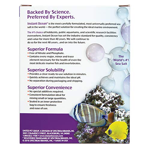 Instant Ocean IOSS15-10 Sal Marina de 10 Gal