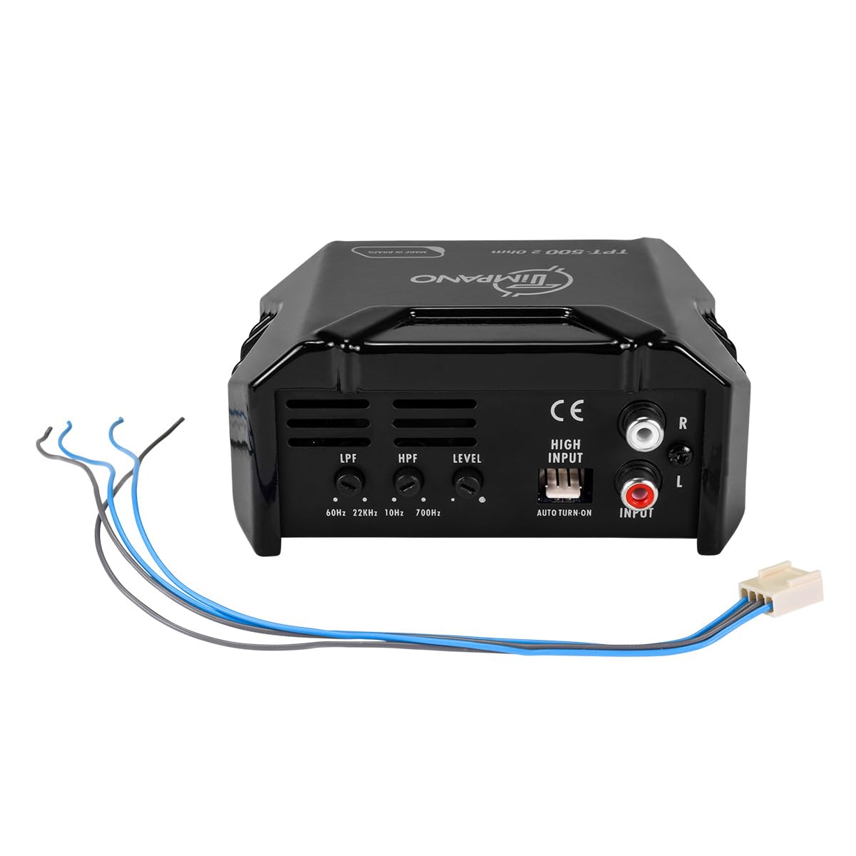 Amplificador de Audio TIMPANO Compacto 2 Ohmios de Rango Completo para Coche