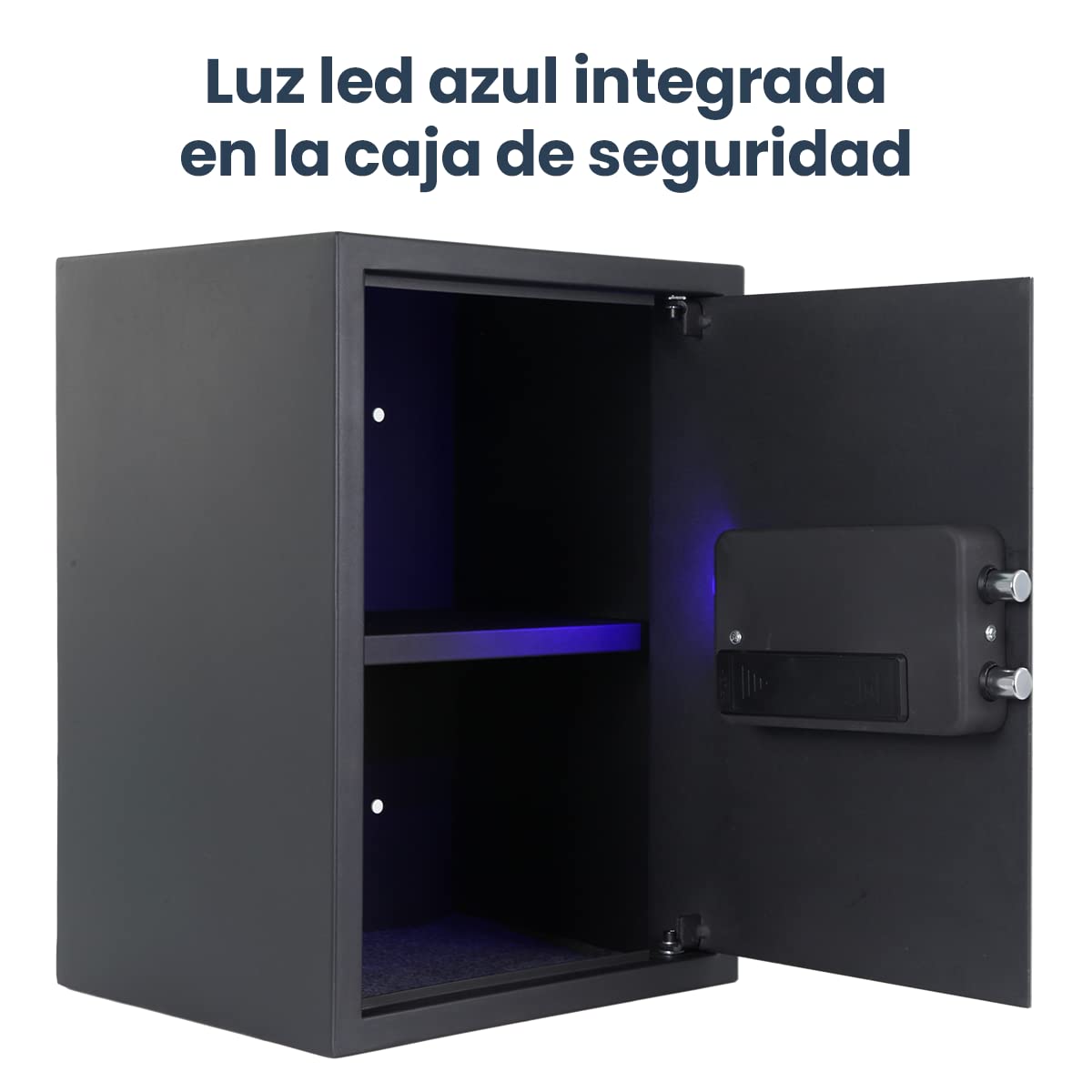 Kishnell | Caja Fuerte Seguridad Grande Huella Y Luz Smith 50EDJ