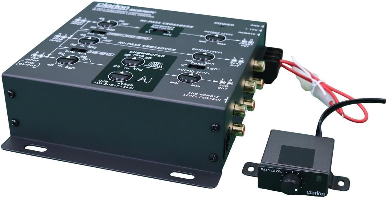 Clarion MCD360 Crossover Electrónico