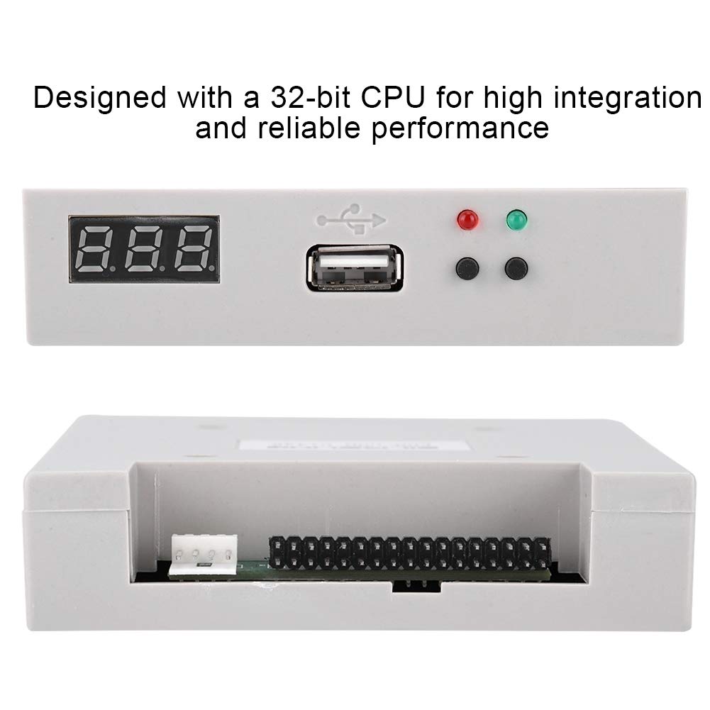 Emulador de Disquete Externo para Controladores Industriales USB FDD-UDD U144K con CD-R 3.5 SSD U Disk 1.44M