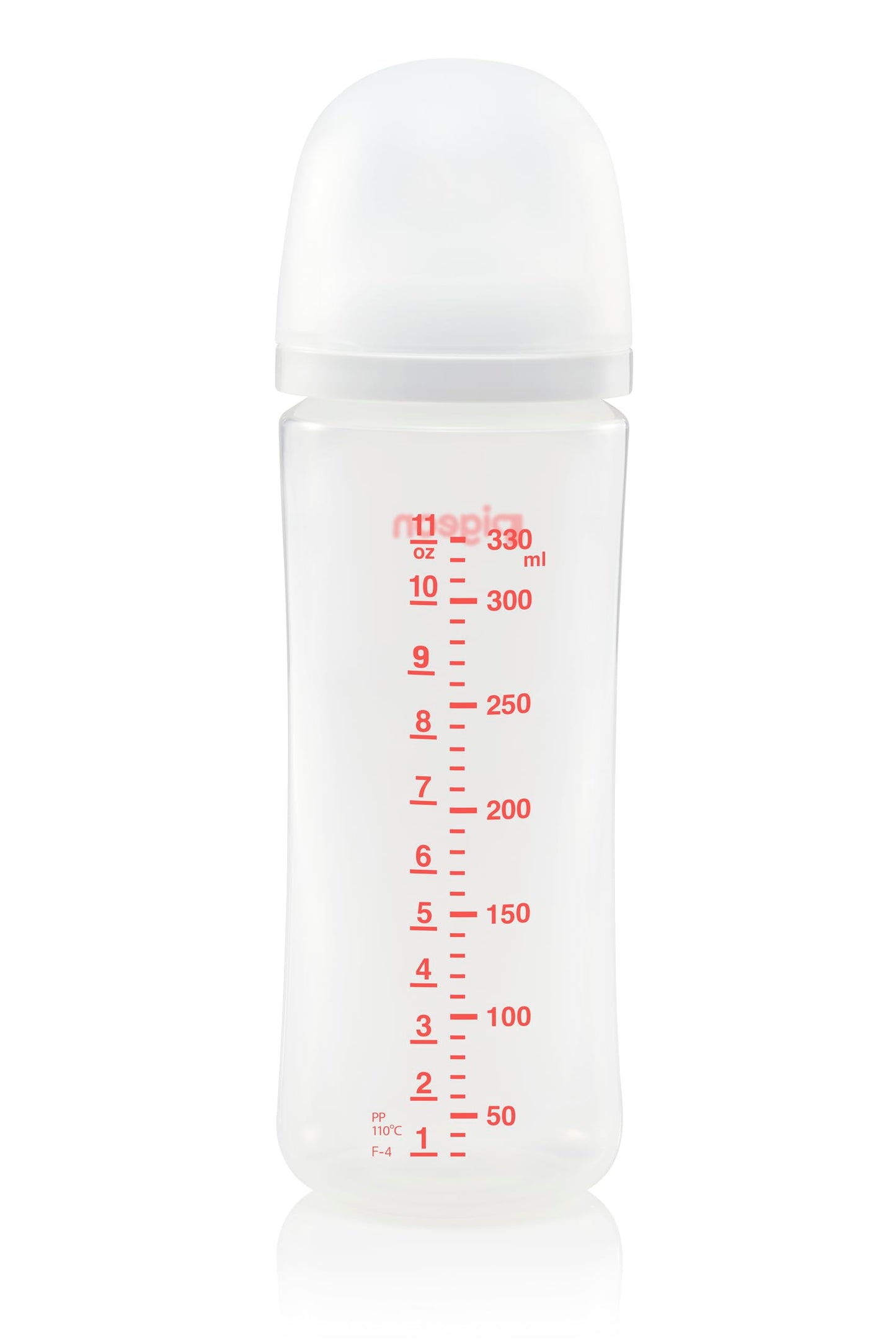 Biberón PIGEON SofTouch Blanco Simula Lactancia Materna para Recién Nacido de 6 Meses en Adelante