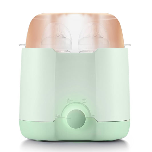 Calentador de Biberones, 5 in 1 Esterilizador de Biberones Electrico,Calentador de Biberones Portatil, Control de Temperatura Las 24 Horas, sin BPA, Regalo del Día de la Madre