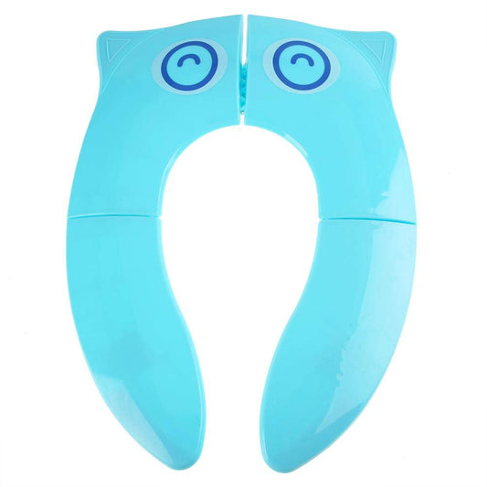Cojín de Asiento para Ir Al Baño, Asiento para Ir Al Baño Portátil Plegable, para Niños Cojín Portátil de Viaje, Entrenamiento de Inodoro, Antideslizante