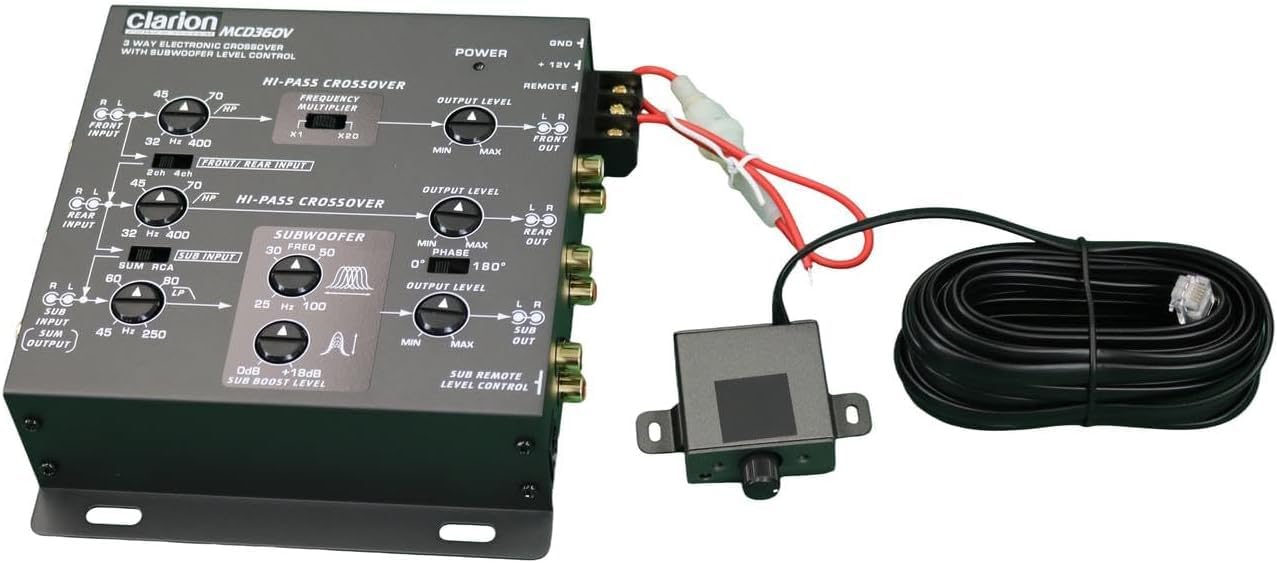 Clarion MCD360 Crossover Electrónico