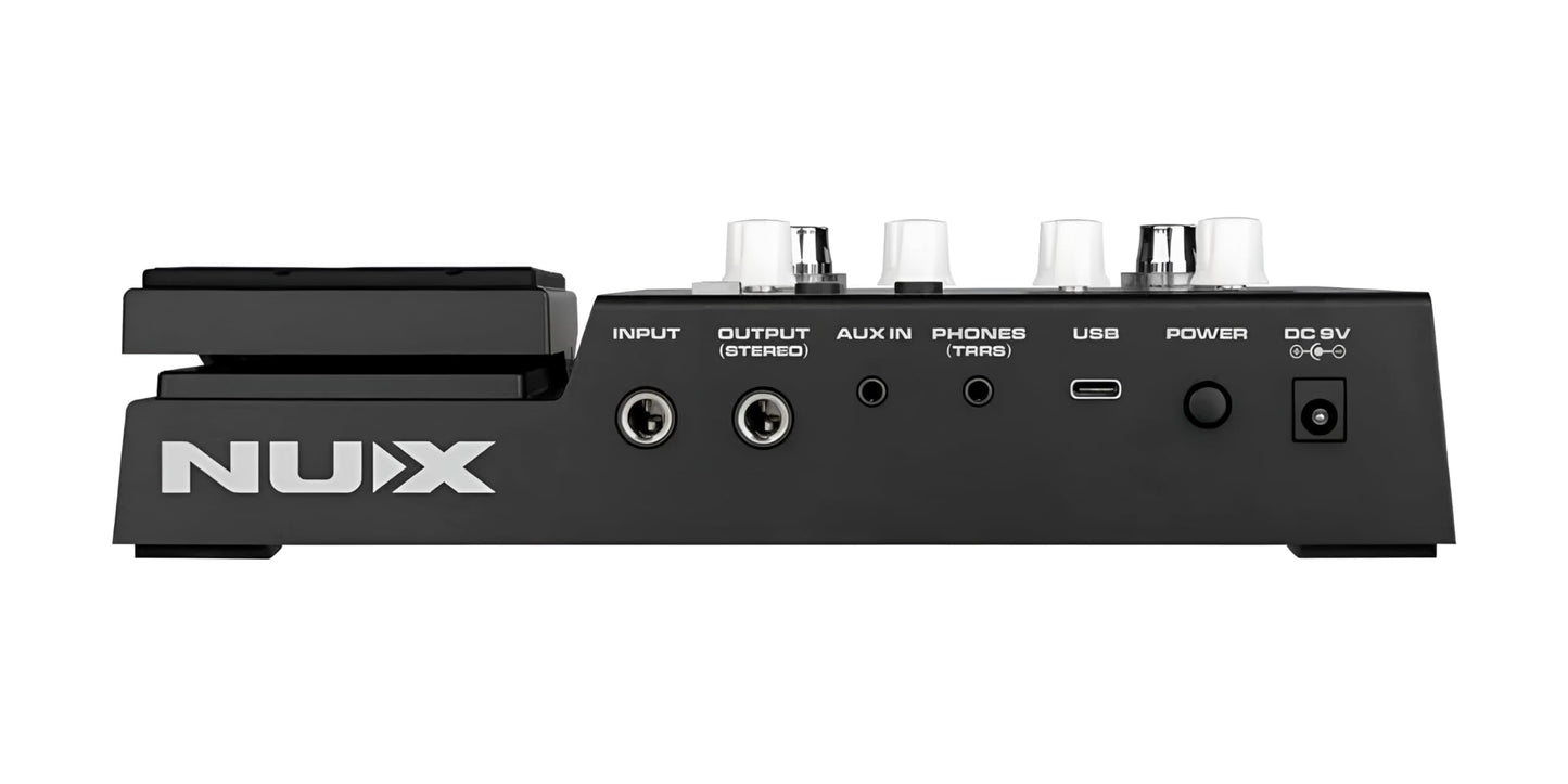 Pedal Multiefectos NUX MG-300 MKII Negro con Soporte IR y Tonos Personalizables
