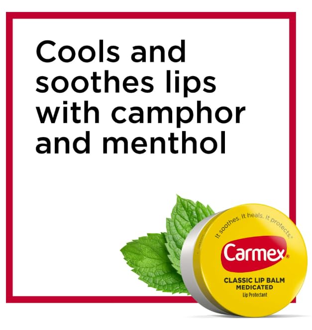 Carmex Bálsamo labial curativo Everyday, 0.25 oz, 3 unidades