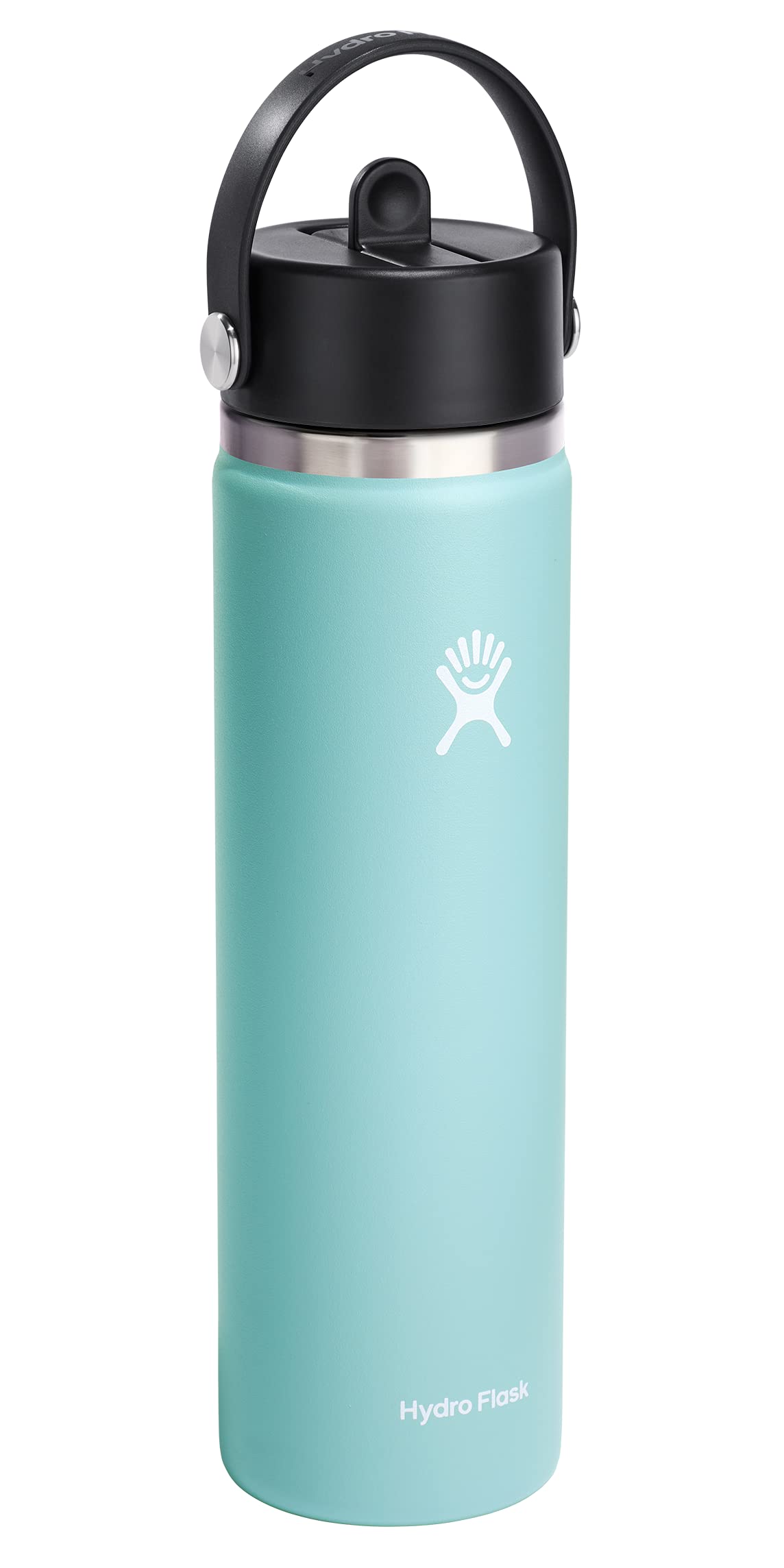 Botella Hydro Flask Dew con Tapa Ancha y Popote Flexible de 710 ml