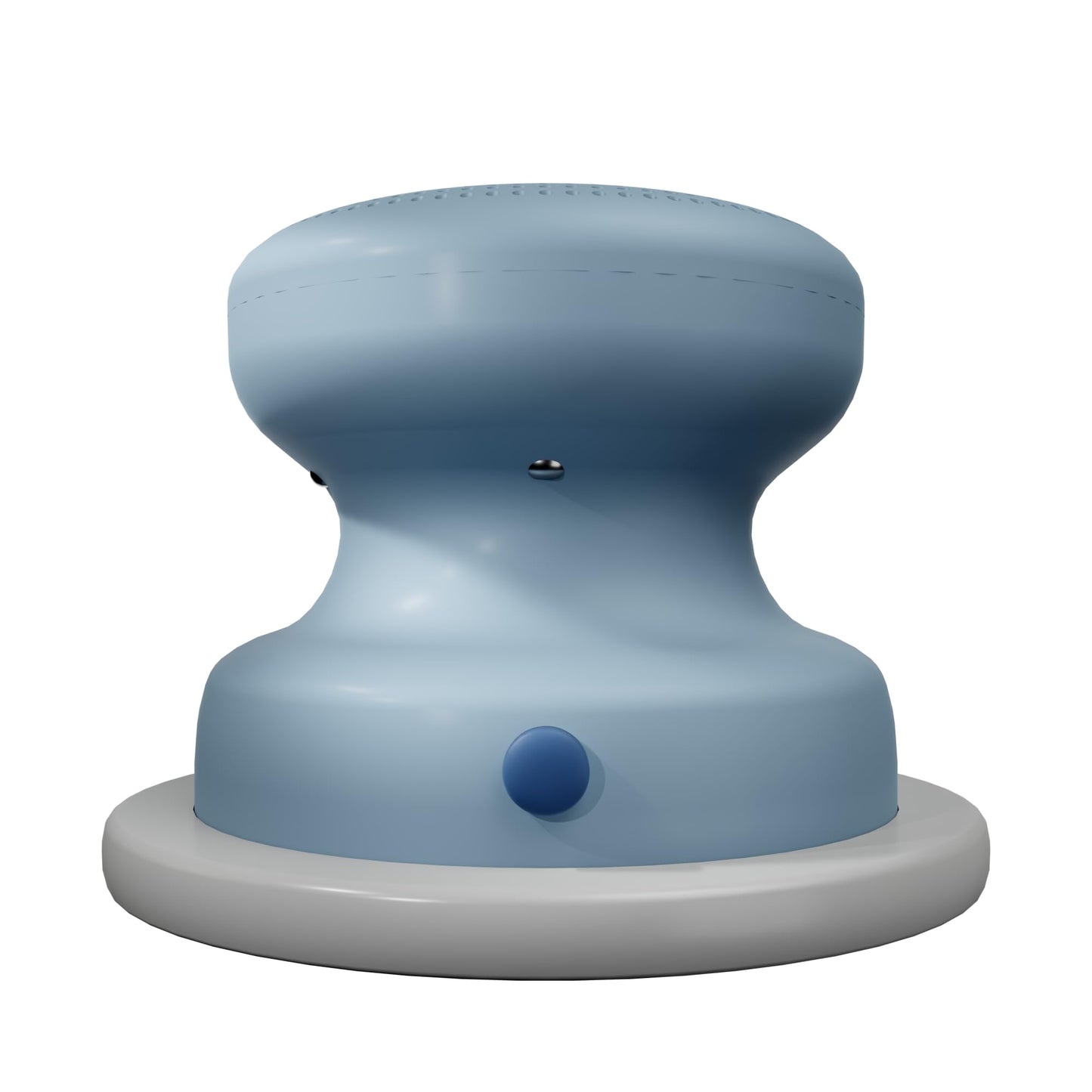 Cellhelmet Bar Audio Mini Mag Altavoz inalámbrico magnético compacto con audio potente, resistencia al agua IPX5, batería de 6 horas y montaje compatible con MagSafe en gris pizarrón y azul brillante