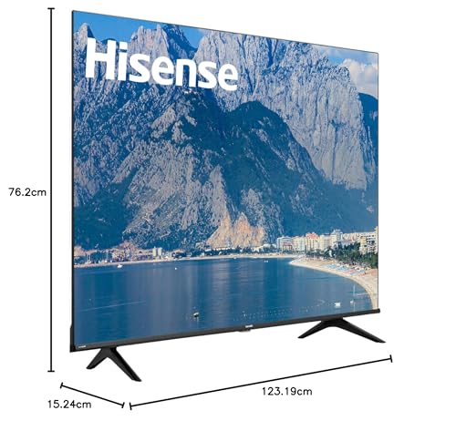 Hisense Smart TV de 50 Pulgadas A65K Series 4K UHD LED LCD Google TV Chromecast Integrado 120HZ 50A65K (Reacondicionado)