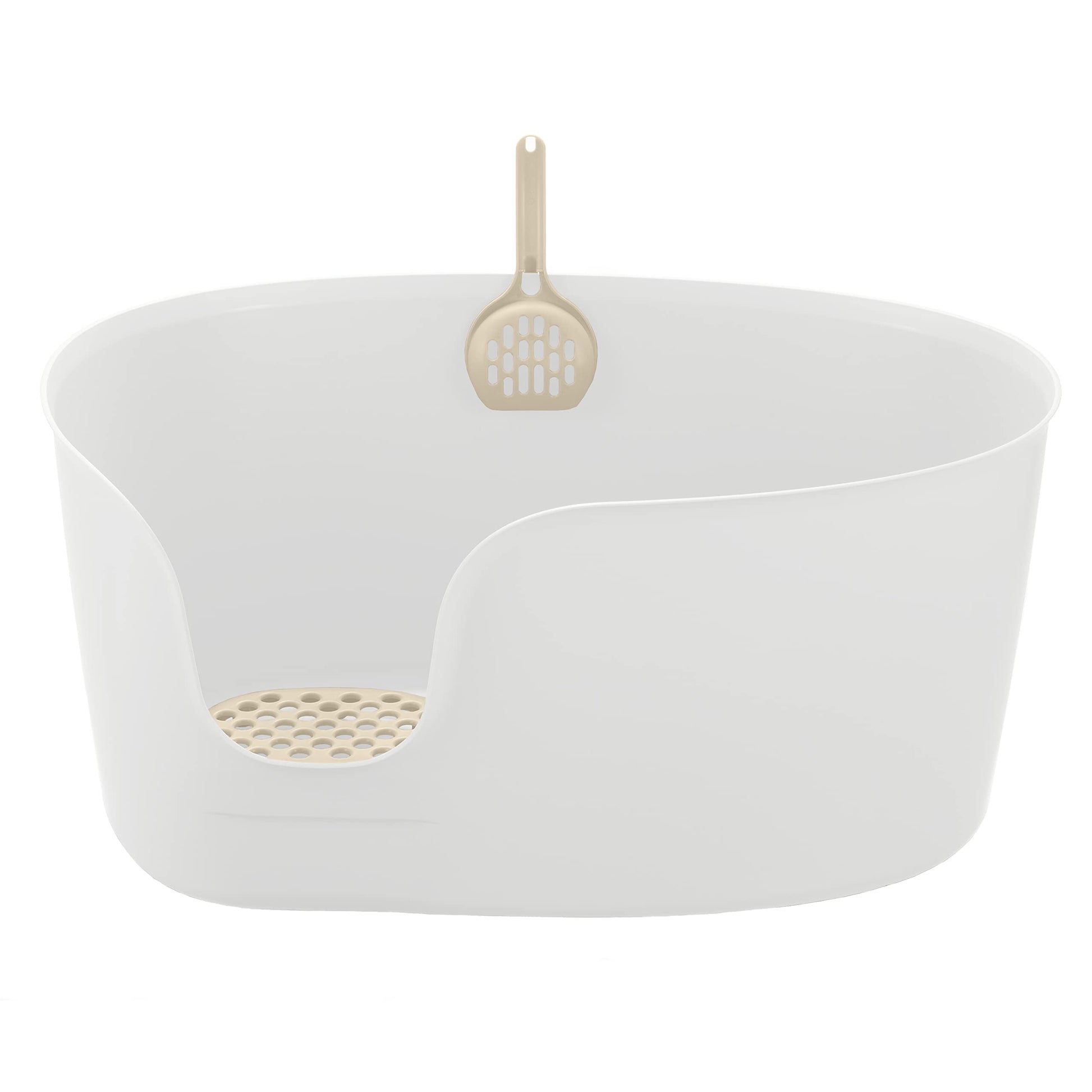 Caja de Arena Richell Paw Trax XL de Pared Alta para Gatos