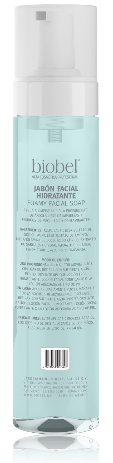 Biobel Jabón Facial Hidratante 250ml