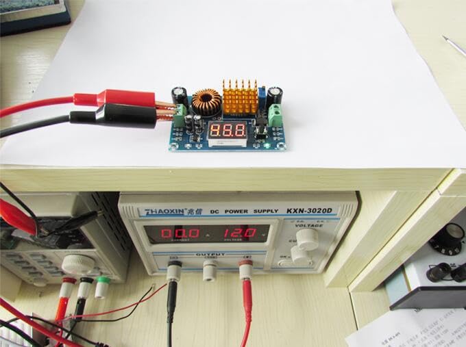 Módulo Convertidor DC a DC XL6009 Voltaje Ajustable para Computadoras Portátiles 5 Paquetes 3.0-30 V a 5-35 V