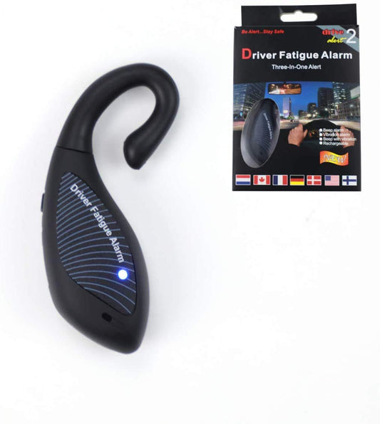 LGI - Alarma de fatiga del conductor 3 en 1 para el sueño interior para los conductores, guardias de seguridad para la siesta, alarma, sistema de alarma de seguridad para los conductores, guardias de