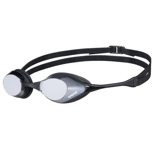 Arena Cobra - Gafas de natación para Hombre y Mujer, Color Plateado y Negro