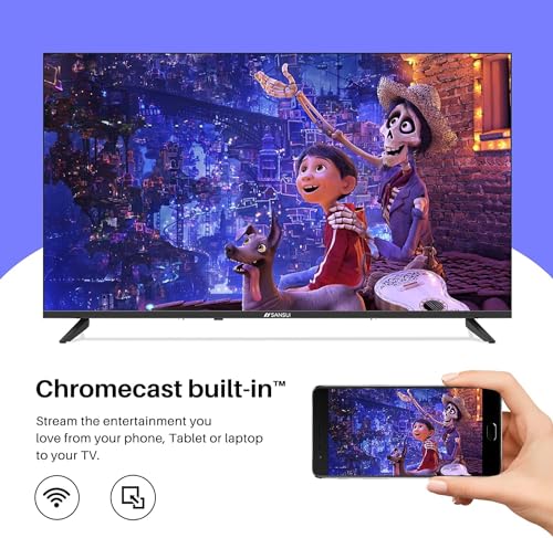 SANSUI Android TV Google Assistant, Control de Voz (40" WiFi HD)