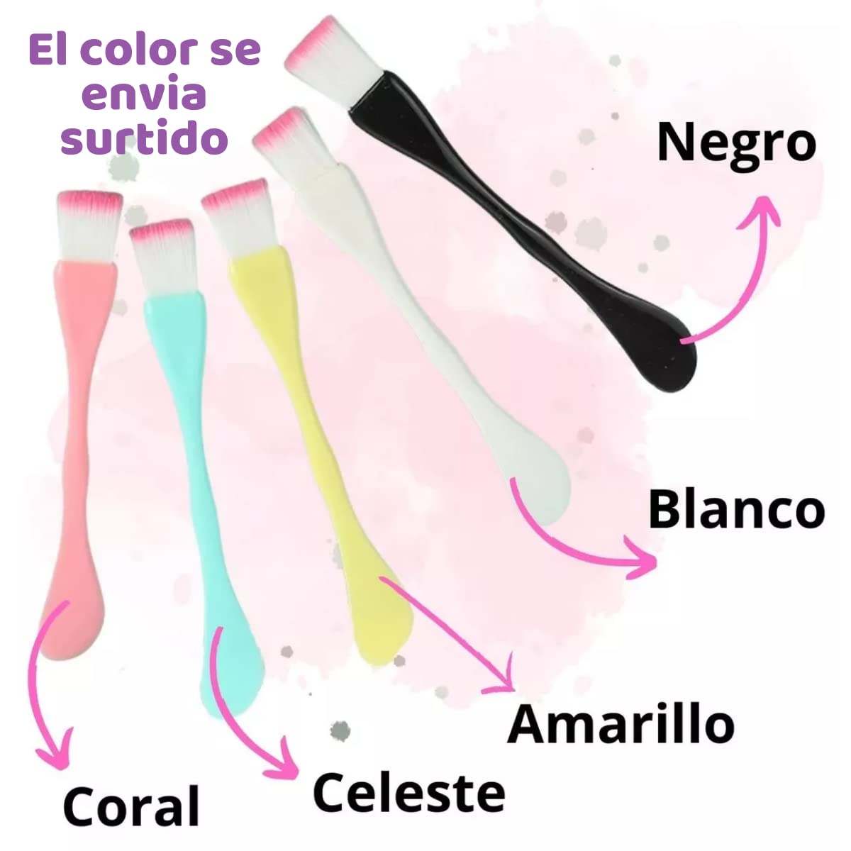 Set Paquete Cuidado Facial Mascarillas Hidratante Rutina Skin Care Mascarilla Hidroplastica Banda Sujeta Cabello con Velcro Brocha Pincel Silicona Aplicar Mascarillas Tratamientos Mascarillas Comprimidas