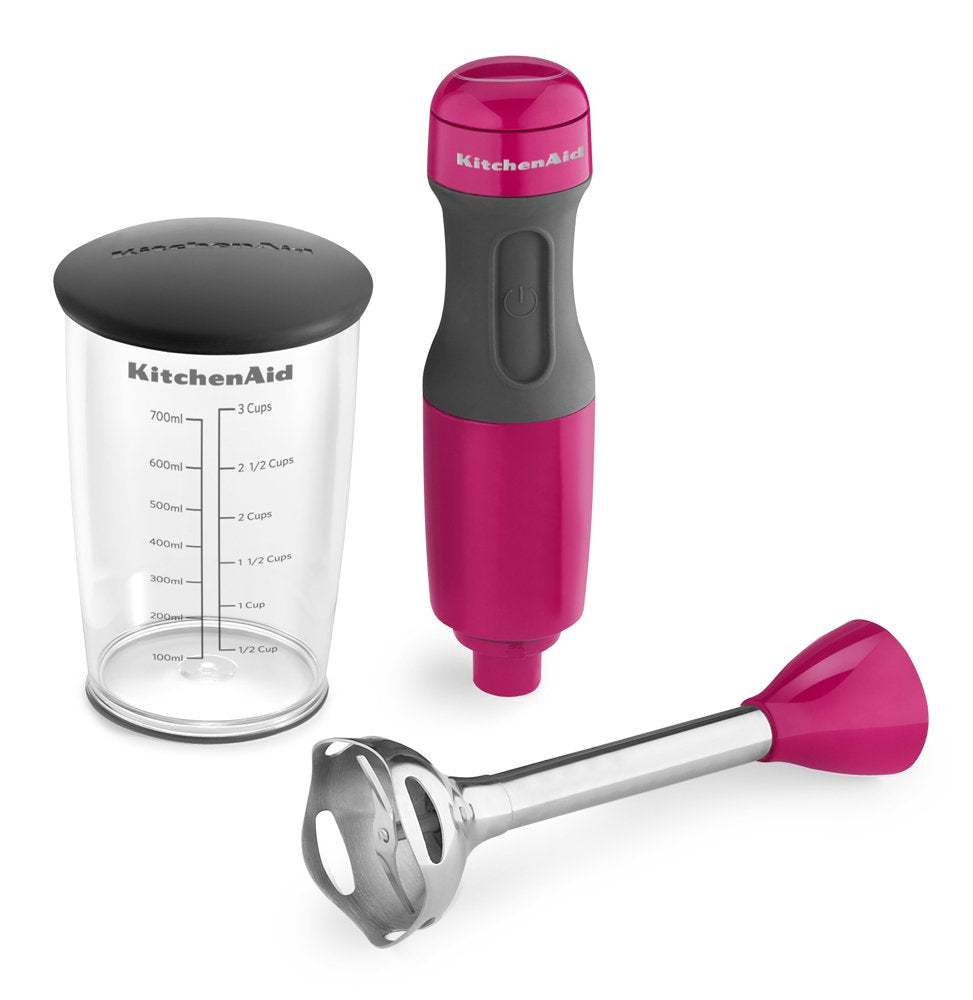 KitchenAid Batidora de mano de 2 velocidades, KHB1231 Batidora de mano de 2 velocidades, Arándano, 20.3 cm, 1