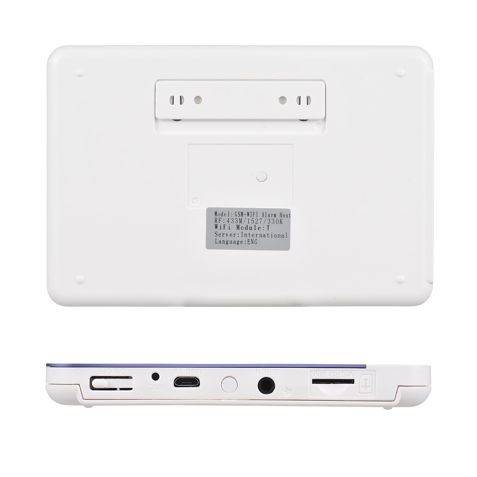 Feiniao Sistema de Alarma para Casa WiFi gsm Pantalla TFT de 2.4 Pulgadas, Kit de Sistema de Seguridad Hogar, Alarma Antirrobo Inalámbrico con Sensores de Puertas y Ventanas Sensor de Movimiento PIR