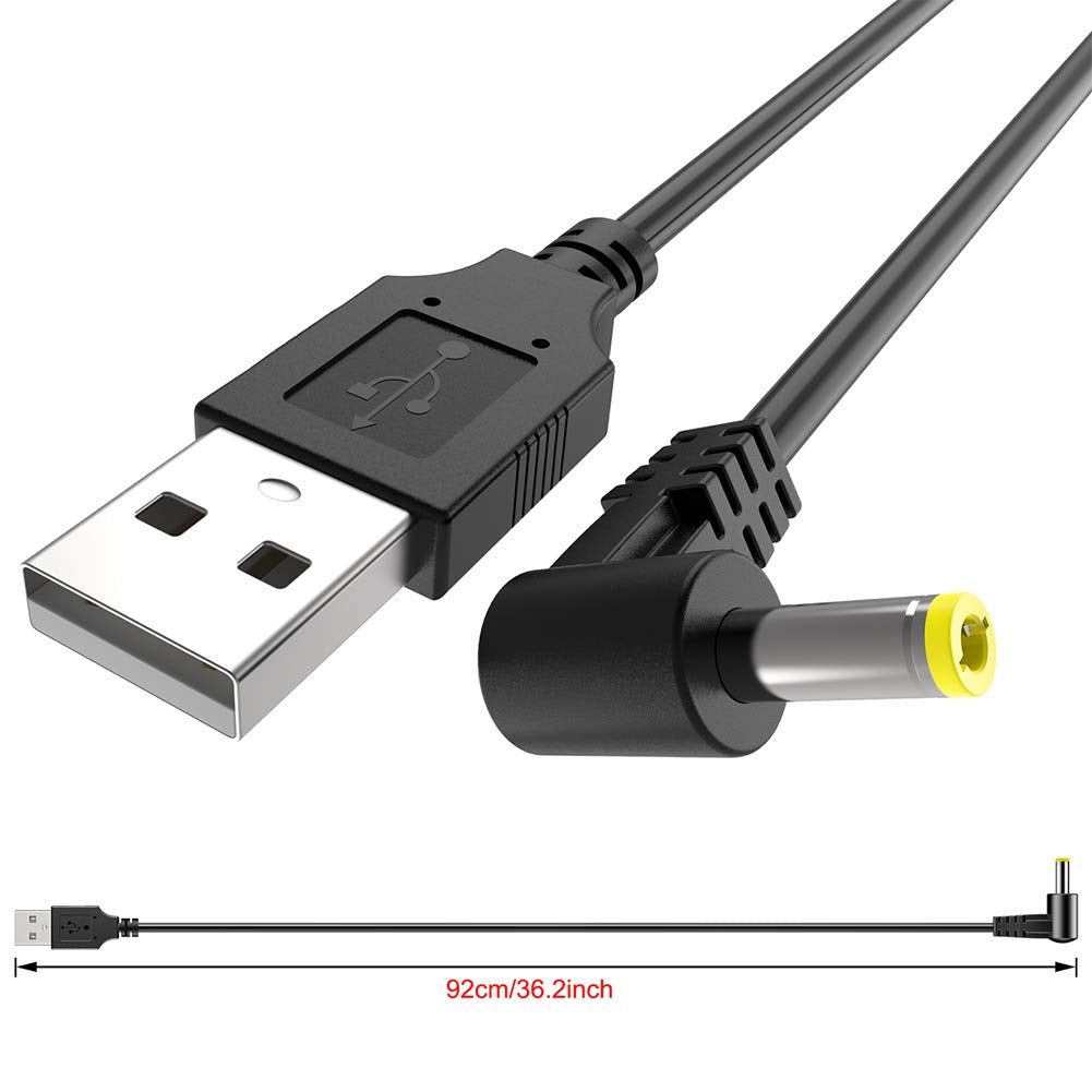 PChero - Cable USB DC para videocámara Panasonic K2GHYYS00002 HD, cable cargador de repuesto ideal para HC-V180K HC-V380K HC-V770 HC-VX870 HC-WX970 HC-WXF991