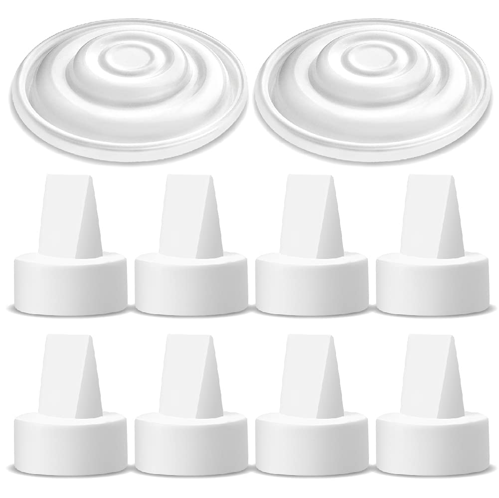 Piezas de repuesto Maymom compatibles con Spectra S1, Spectra S2 y Synergy Gold. Incluye válvula tipo pico de pato, reemplazo de válvula Spectra Duckbill y partes de repuesto Spectra S2. No son piezas originales de Spectra (8 válvulas pico de pato, 2 memb