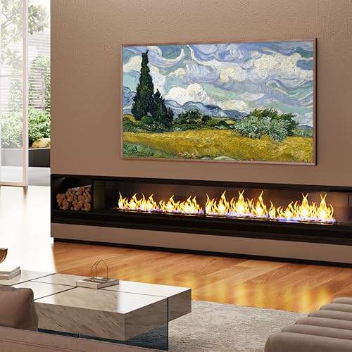 Hisense Serie CanvasTV™ de 65 Pulgadas Clase QLED 4K S7N Dolby Vision HDR Google Smart TV (65S7N, Modelo 2024) - Modo artístico, Panel antirreflejos, visualización Hi-Mate, Marco y Montaje en Pared