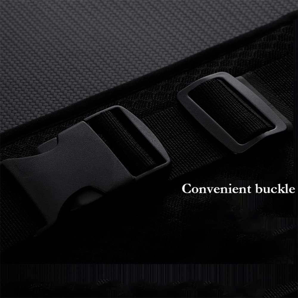 Riñonera SagaSave Negra Impermeable con Conector para Auriculares para Hombre y Mujer