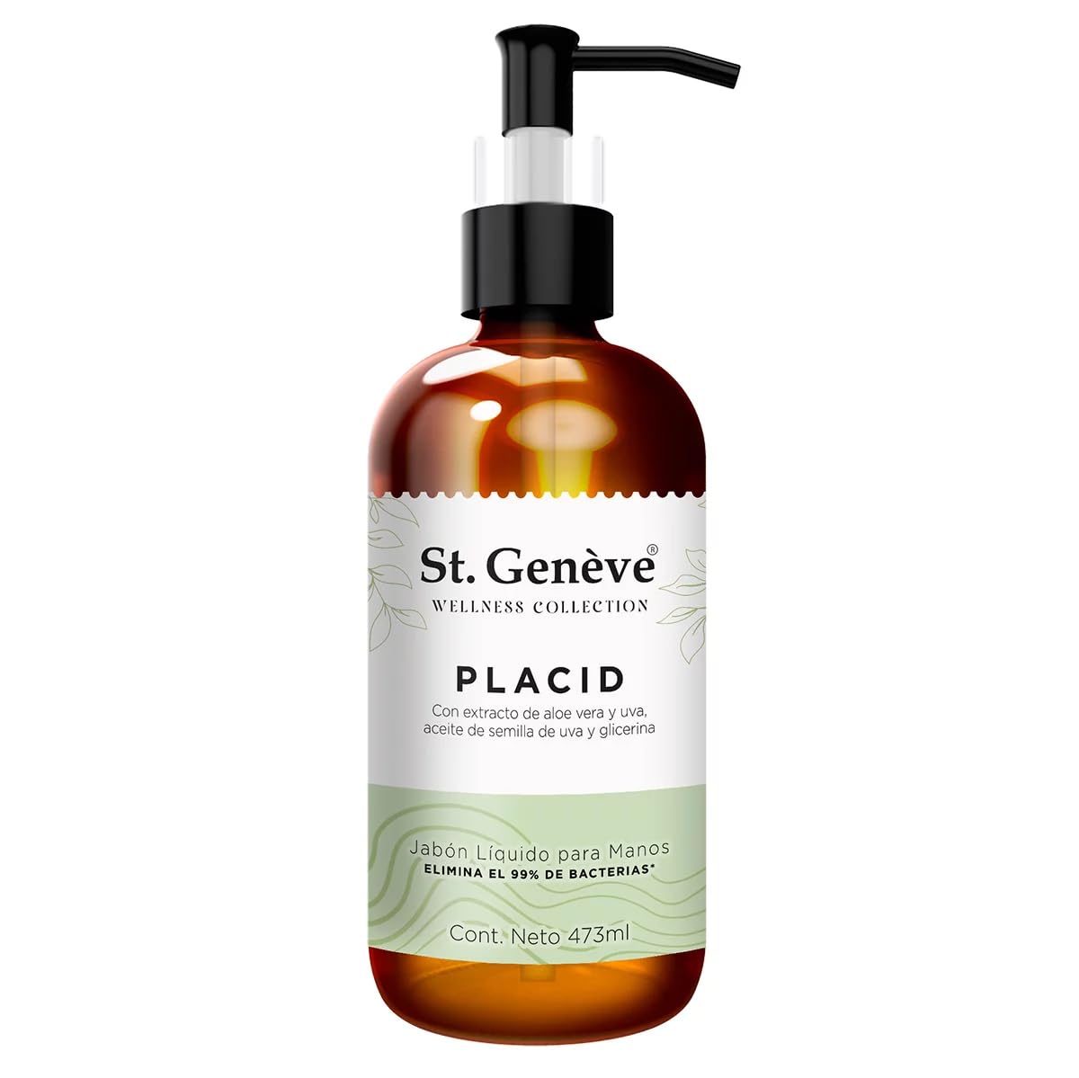 St. Genève Wellness Collection Jabón Líquido para Manos con Extractos y Esencias Pack 3 Botellas de 473 ml