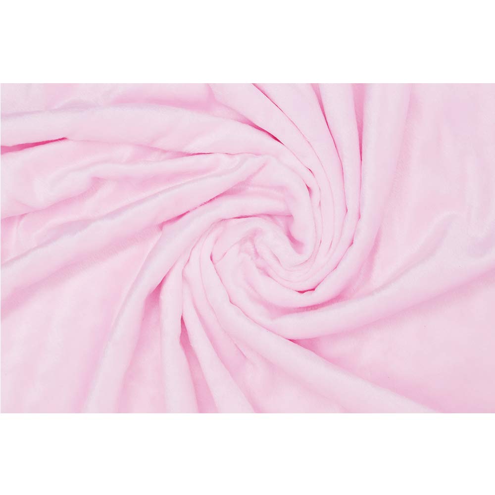Annlaite - Manta unisex para bebé, suave para bebé, manta de forro polar Sherpa de 30 x 40 pulgadas, color rosa
