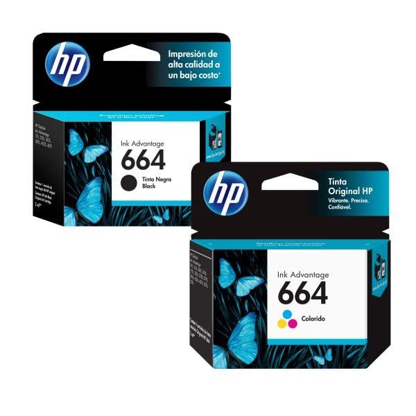 Cartucho de Tinta HP Negro Tri-color Original Deskjet