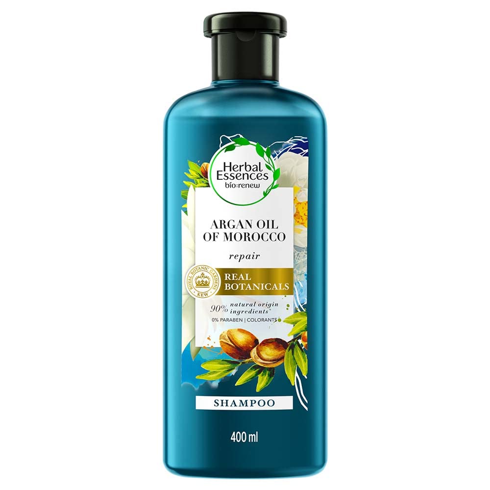 Herbal Essences Bíorenew Repair Argan Oil Of Morocco Shampoo, 400ml + Acondicionador Bio:Renew Argan Oil Of Morocco, 400 ml