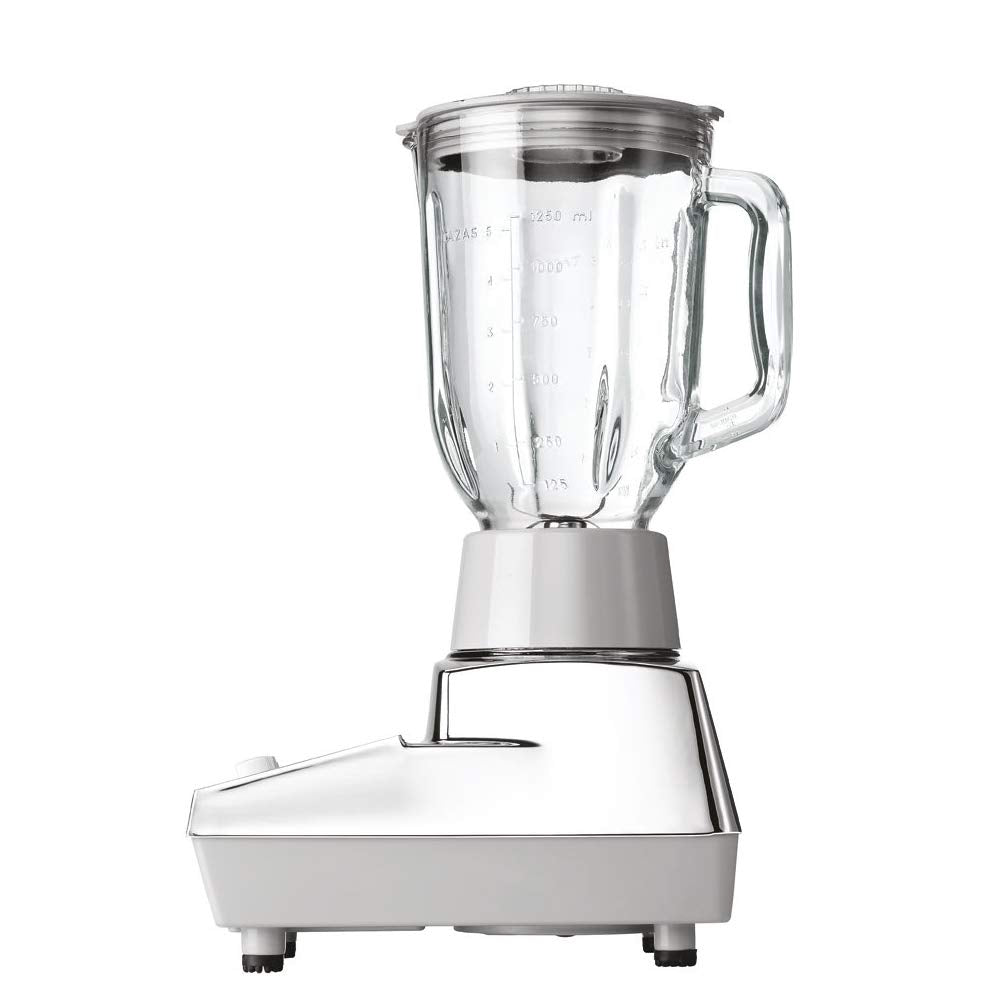 MAN LMV-9090 Licuadora Metalica con 7 Velocidades, 550W