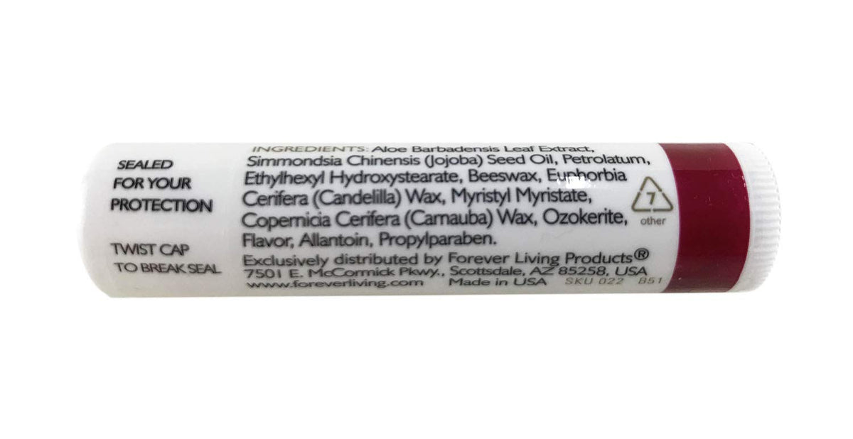 Forever Living 3 X Aloe Lips Balm - Soothe,Moisturize,Heal & Protect Lips