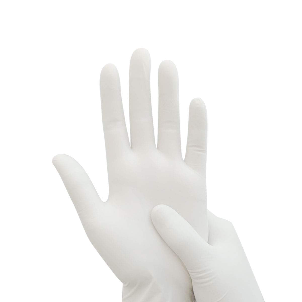 GUANTE AMBIDERM PLUS LISO BLANCO MEDIANO CAJA C/100 PZAS