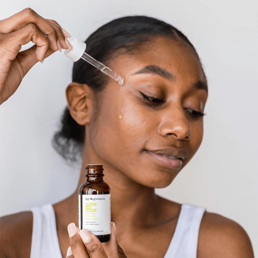 MY INGREDIENTS, Sérum de Ácido Salicílico, para Piel con Tendencia al Acné, Tratamiento para Imperfecciones, 30 ml