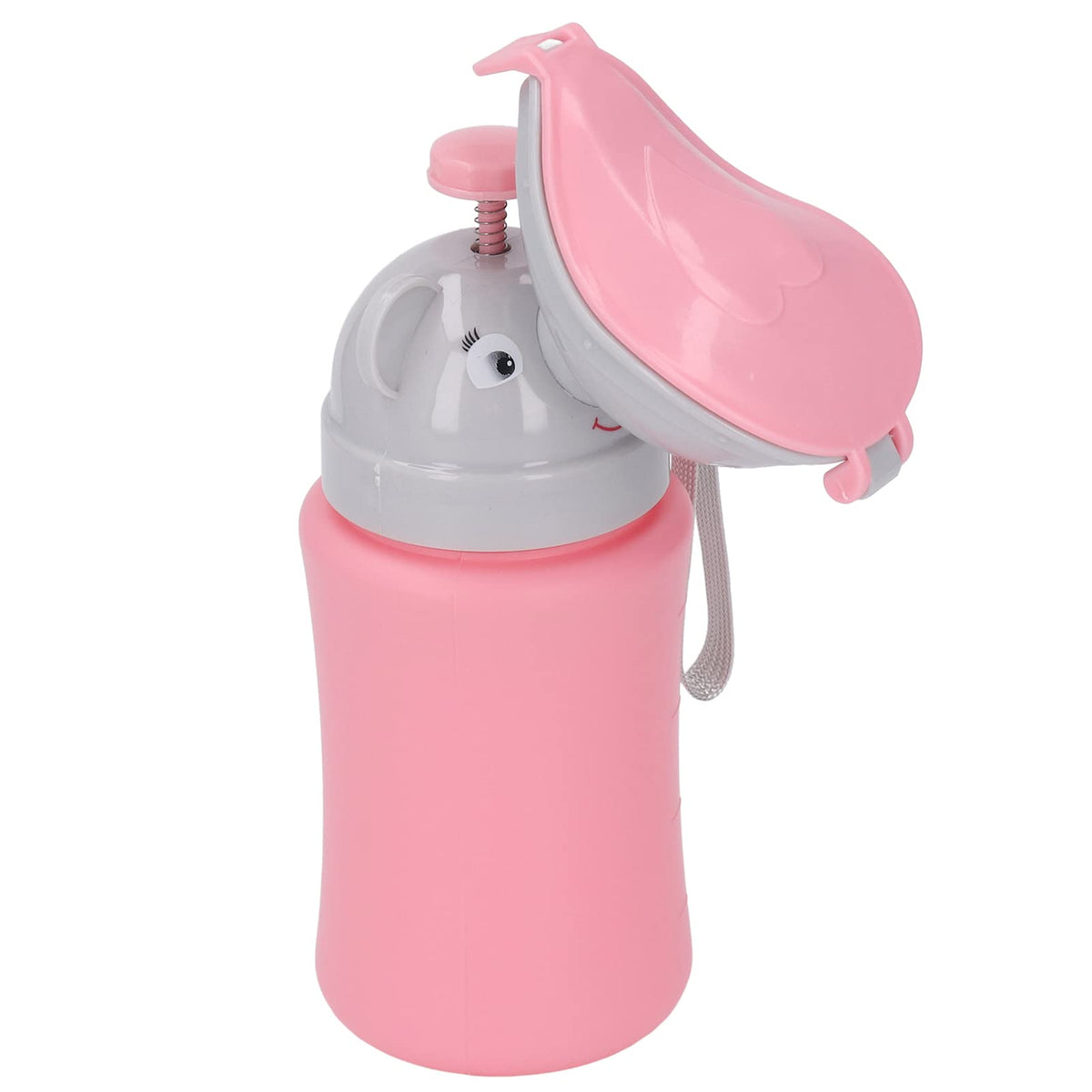 Saluaqui Copa de Entrenamiento de Orina a Prueba de Fugas para Niños - Urinal de Emergencia Portátil Liviano con Diseño Ergonómico - Baño de Baño Azul para Niños para Pequeños y (rosa para niña)