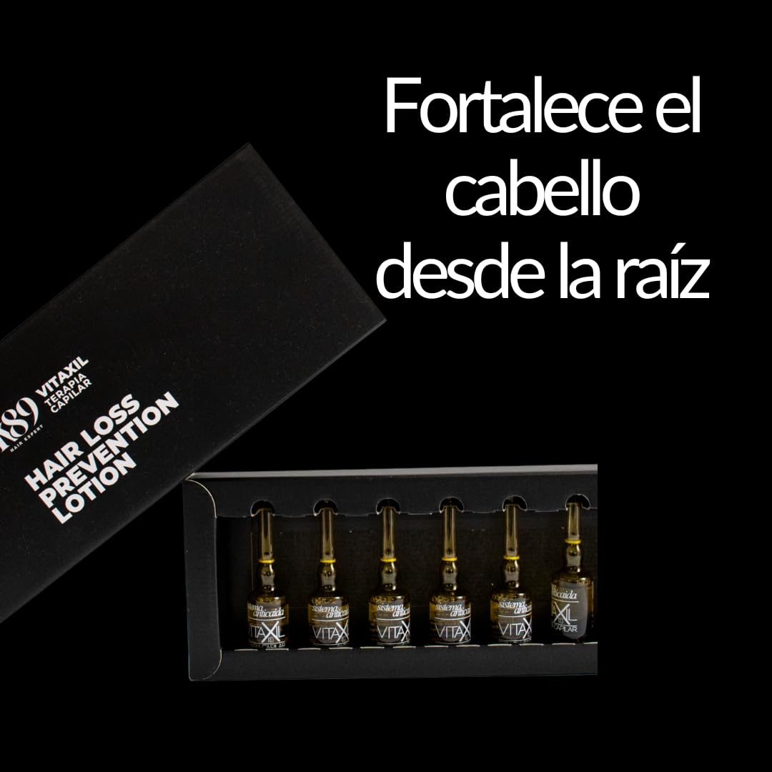 Shampoo Anticaída K89 Hair Expert Vitaxil Prevention para Revitalizar el Crecimiento