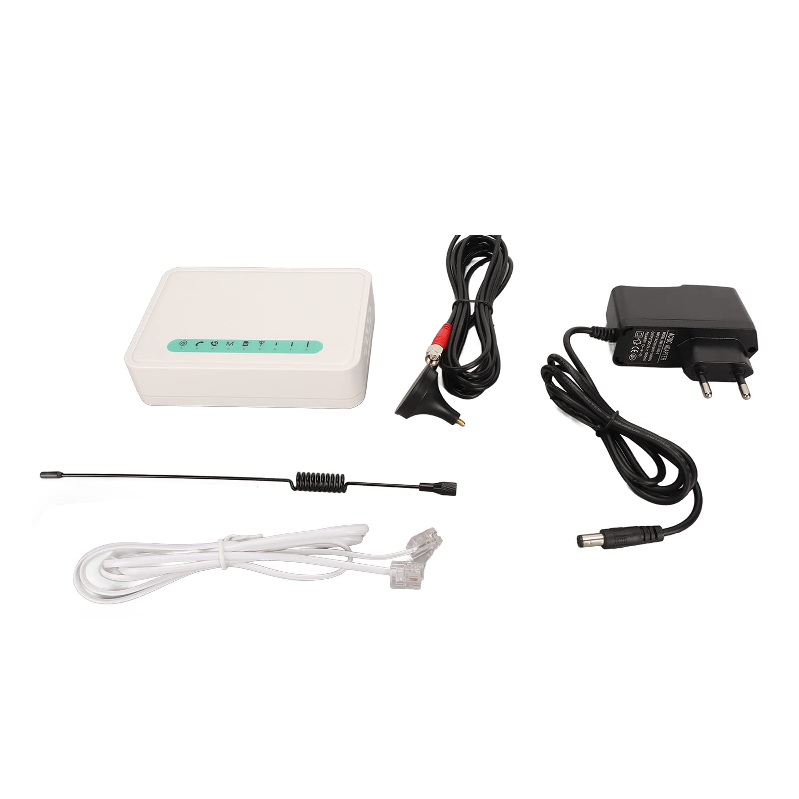 gernie Terminal Inalámbrico Fijo gsm, Tarjeta SIM gsm de Banda Cuádruple, Línea Telefónica, Marcador de Identificación de Llamadas de Escritorio gsm 850/900/1800/1900 MHz en Todo el