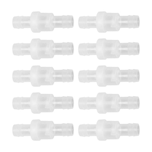 Válvulas de Retención Unidireccional de Plástico para la Industria Química 12mm translucent