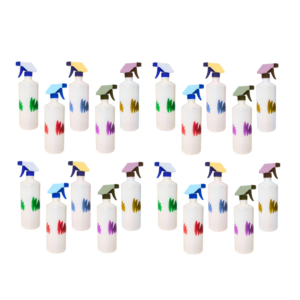 Atomizador Uso Rudo 500ml Varios Colores 20pzas